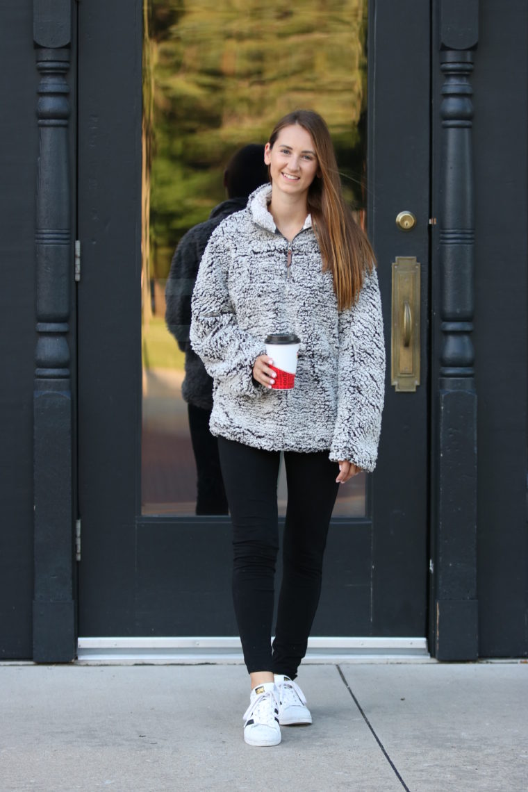 wubby fleece pullover, fall style, comfy style