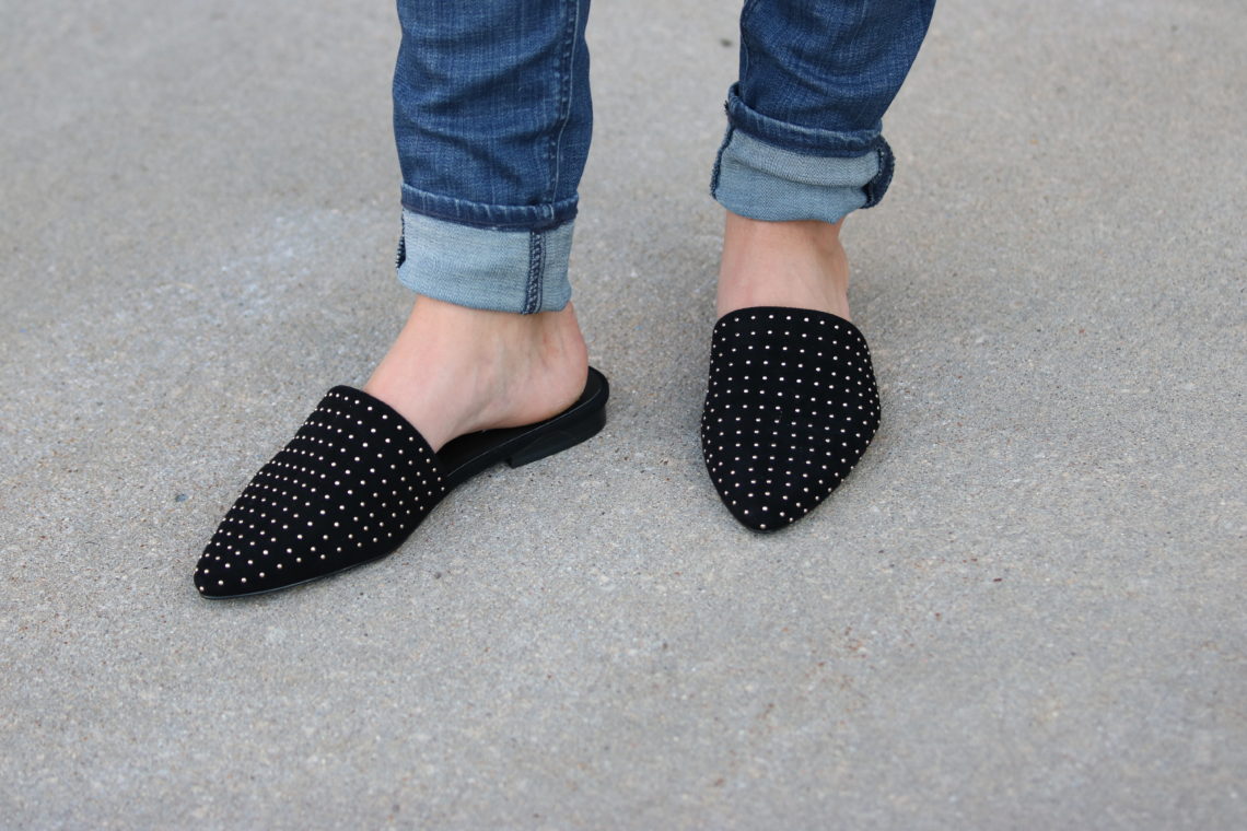 studded mules, Steve Madden mules, fall shoe