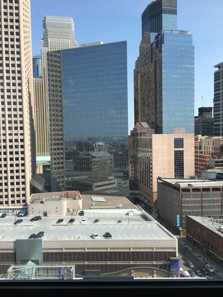 Loews Minneapolis Hotel review, hotel room views, Loews Hotels