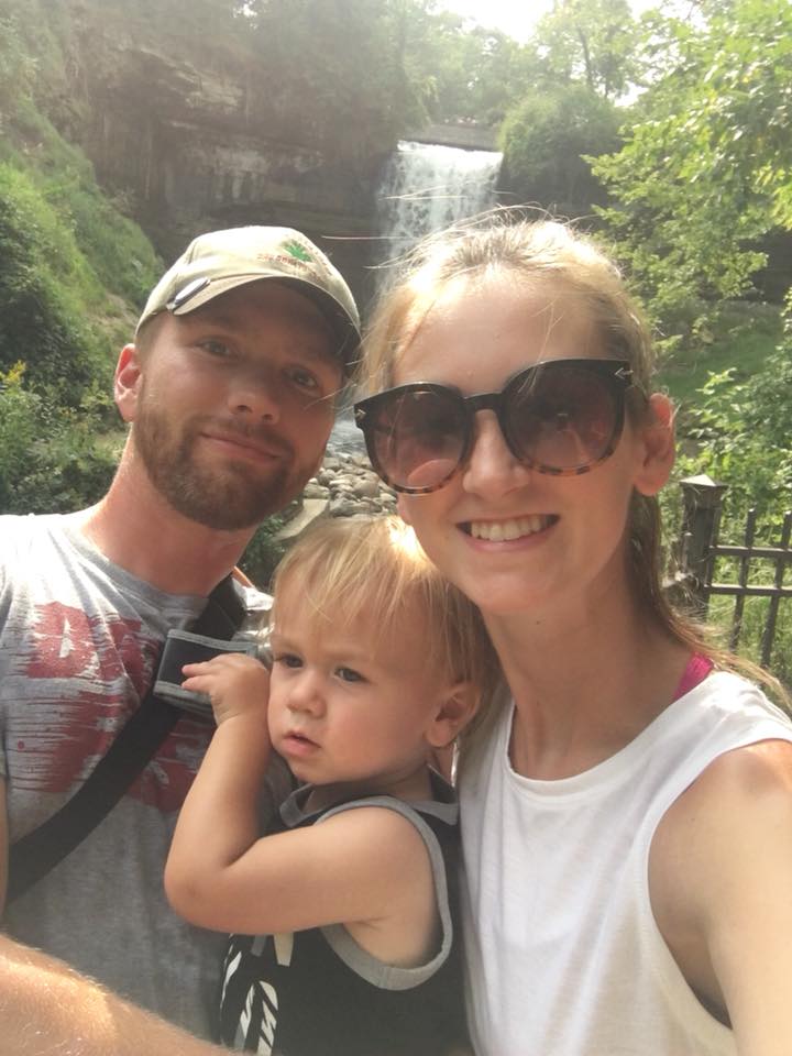 Minnehaha Regional Park. Minnehaha Falls, waterfall