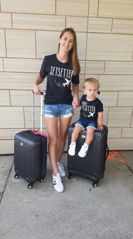 matching outfits, jetsetter, little jetsetter, toddler style, airport style