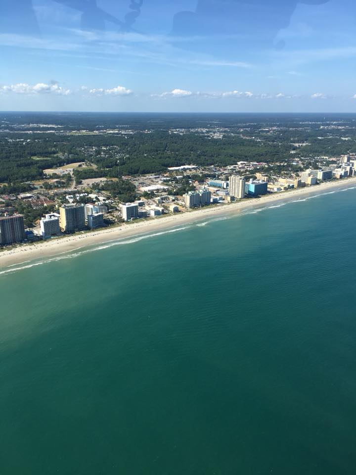 OceanFront Helicopters, helicopter ride, Myrtle Beach