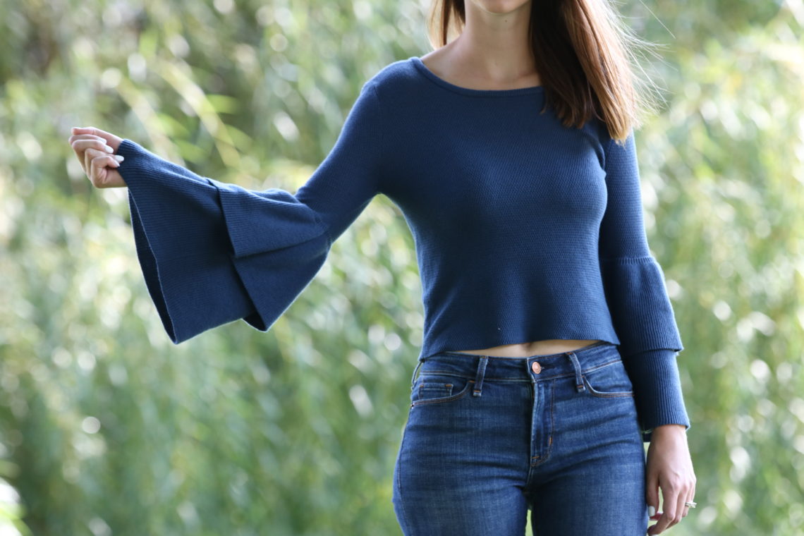 bell sleeve top, bell sleeves, fall style