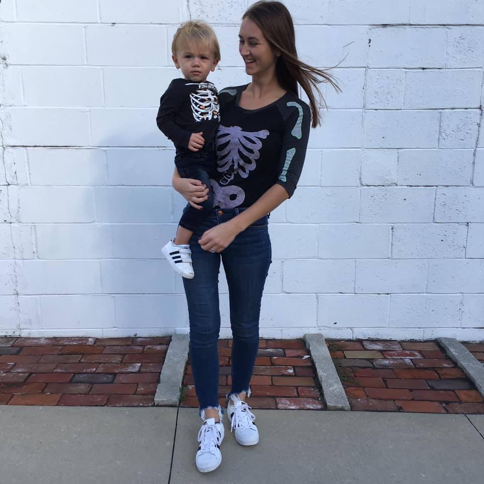 skeleton shirts, Halloween shirts, matching outfits