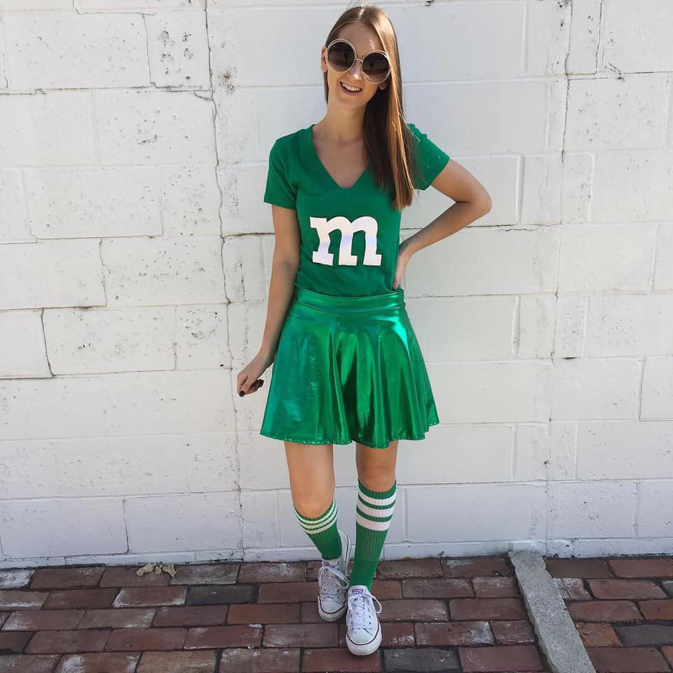 Elf Green M&M Costume