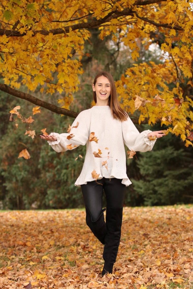 yellow leaves, throwing leaves, fall style