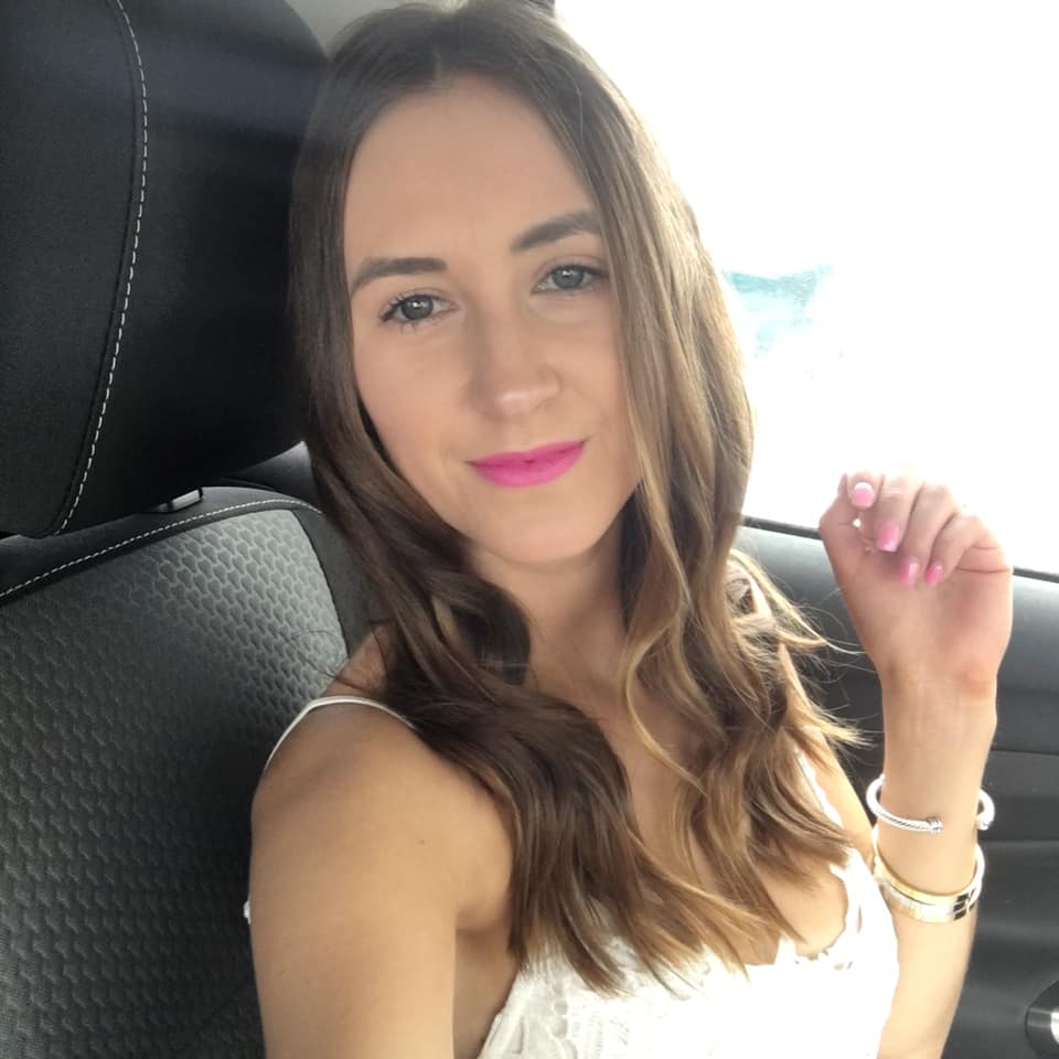 car selfie, Candy Yum-Yum, lace dress