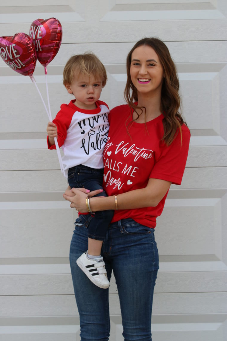 mommy & me outfits, Valentine's Day outfit