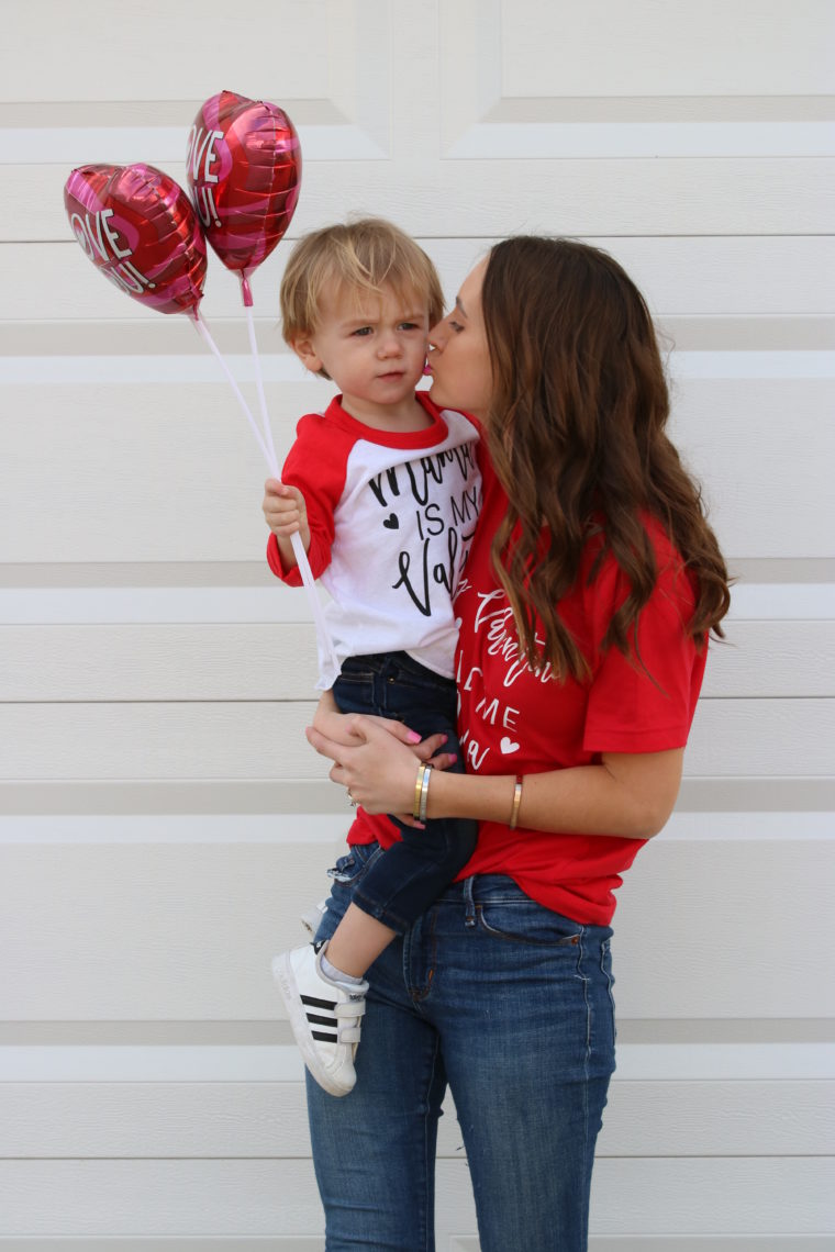 mommy & me shirts, Valentine's Day outfits
