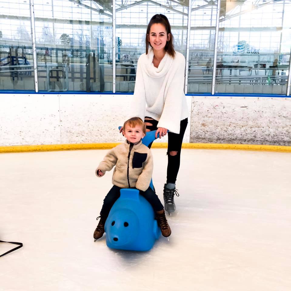 ice skating, family fun day