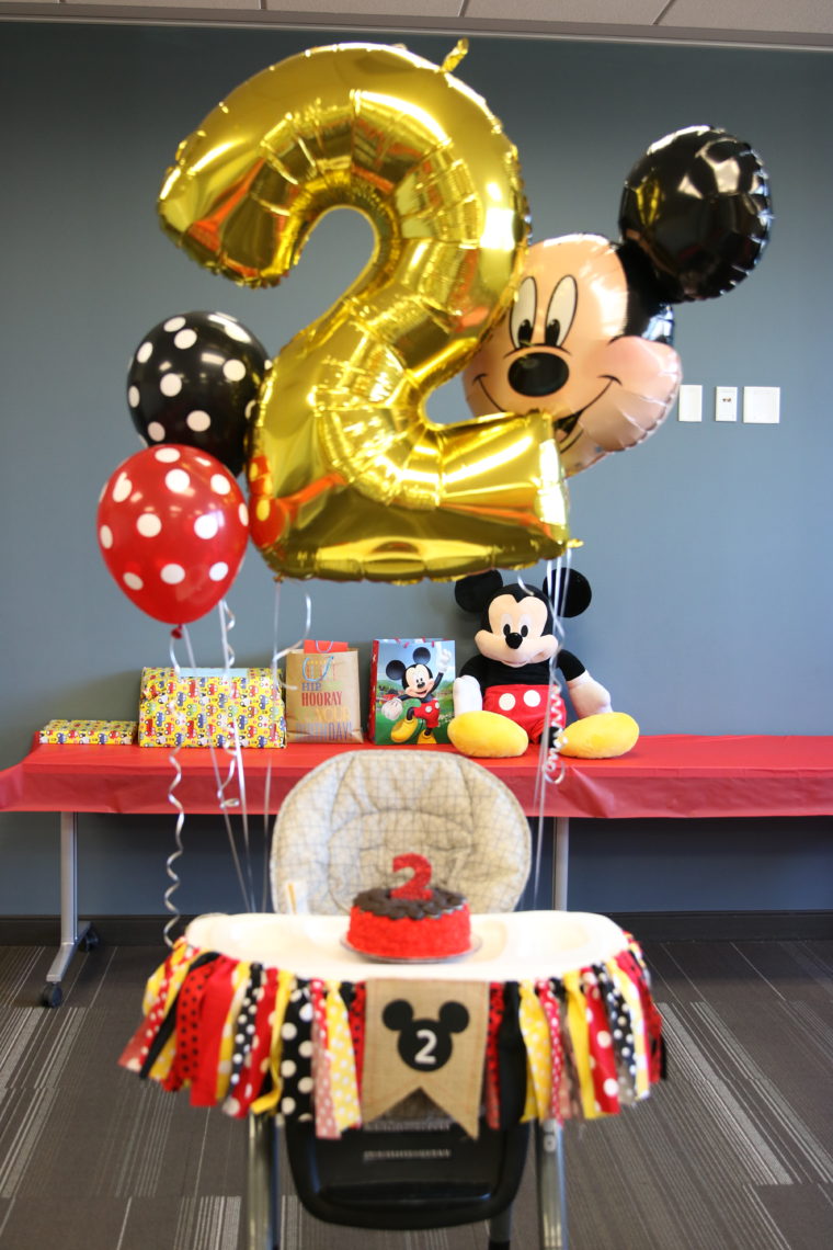 Mickey Mouse Birthday Party, Mickey Mouse balloon