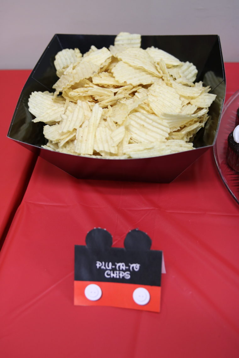 Mickey Mouse Birthday Party, Mickey Mouse table tents