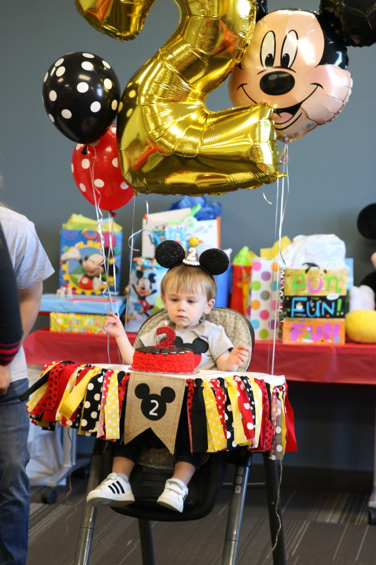 Mickey Mouse Birthday Party, Mickey Mouse banner