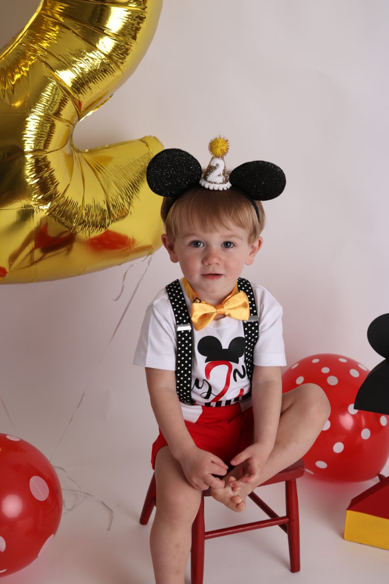 Mickey Mouse Birthday Photo Shoot, Mickey Mouse photos