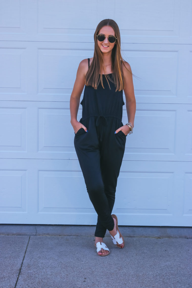 Greece slides, summer style, jumpsuit