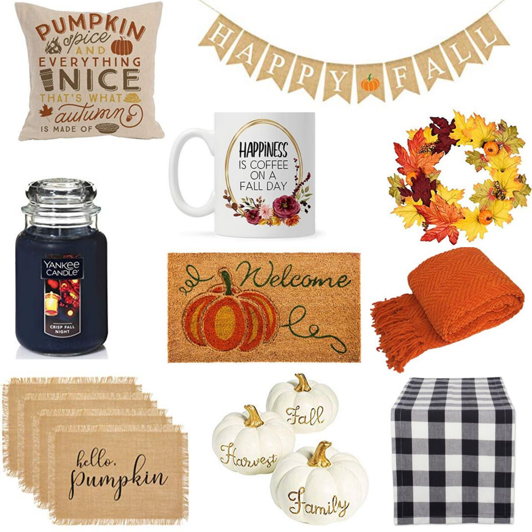 Amazon fall home decor, fall home decor, fall decor