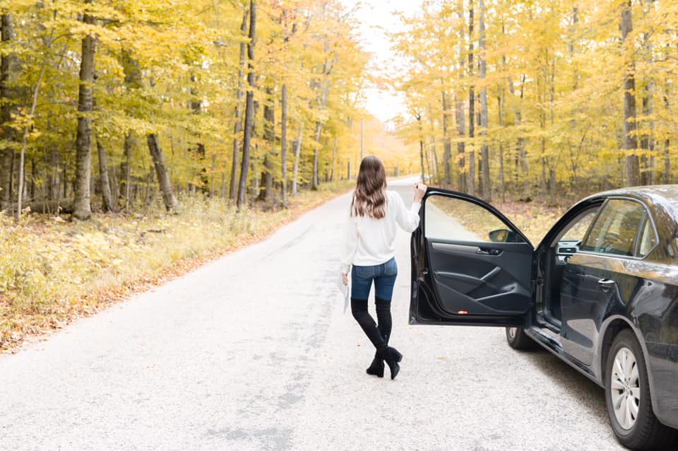 Lost in Door County, Wisconsin.