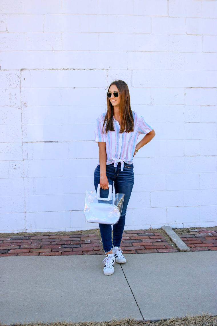 button up shirt, Adidas sneakers, street style