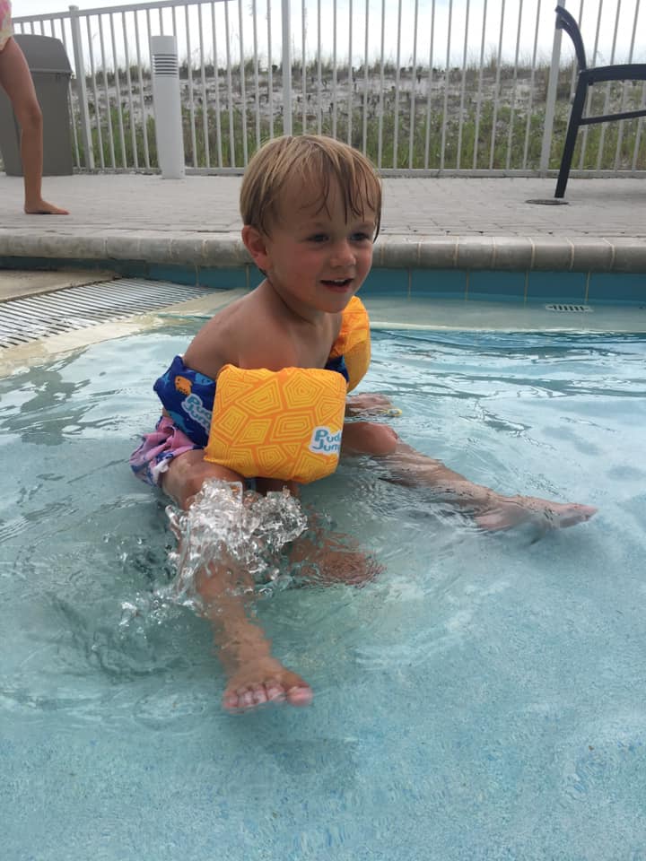 swimming pool, life jacket