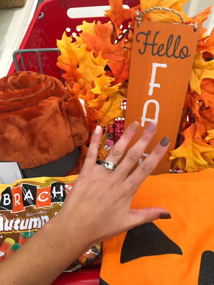 fall wreath, Target finds, candy corn 