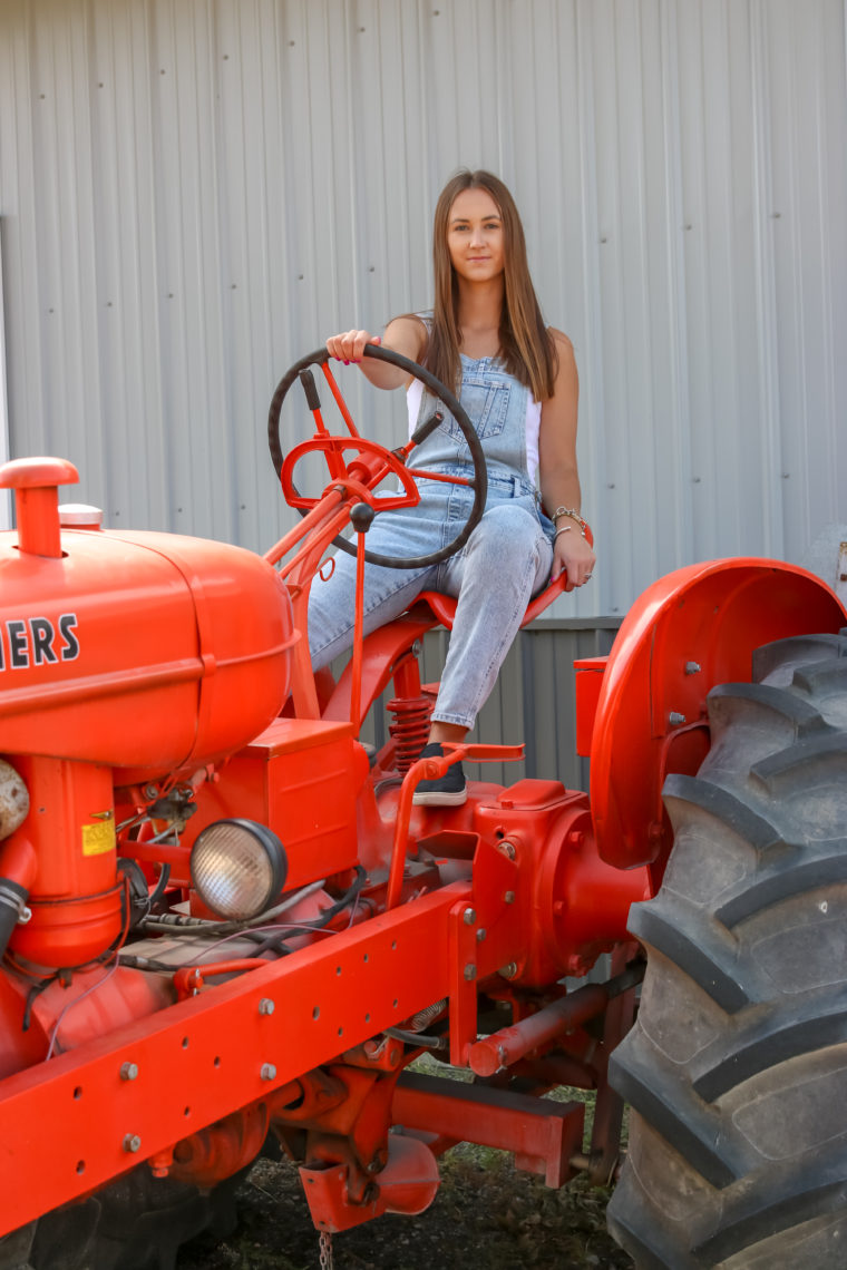 tractor, fall outfit