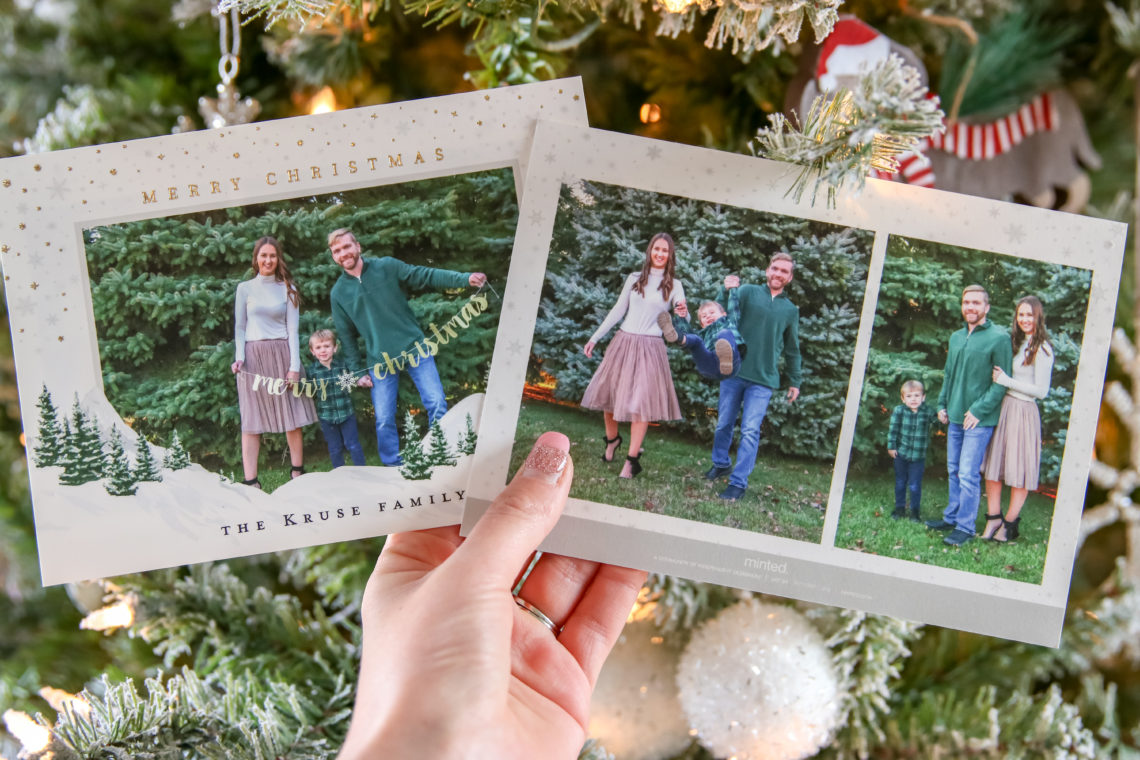 Family Christmas photos, Minted