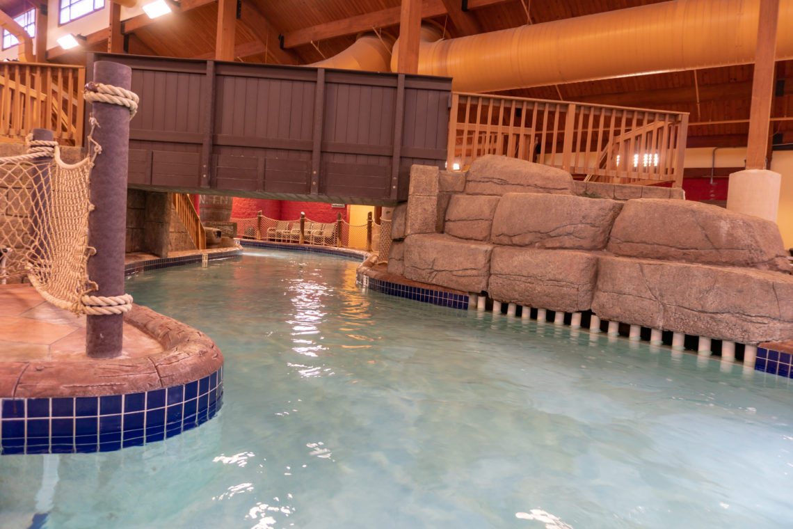 Klondike Kavern Waterpark, lazy river