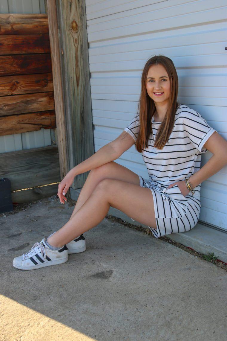 casual style, short sleeve romper