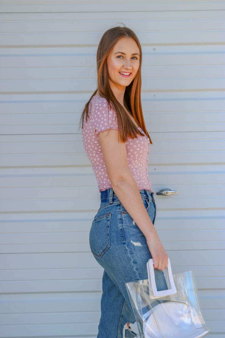 spring outfit, crop top