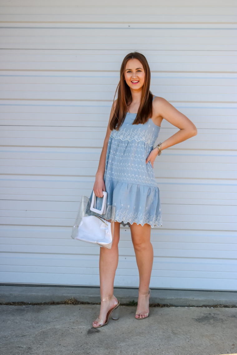 powder blue dress, spring dress