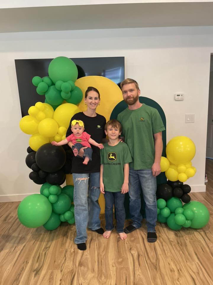John Deere tractor birthday party theme