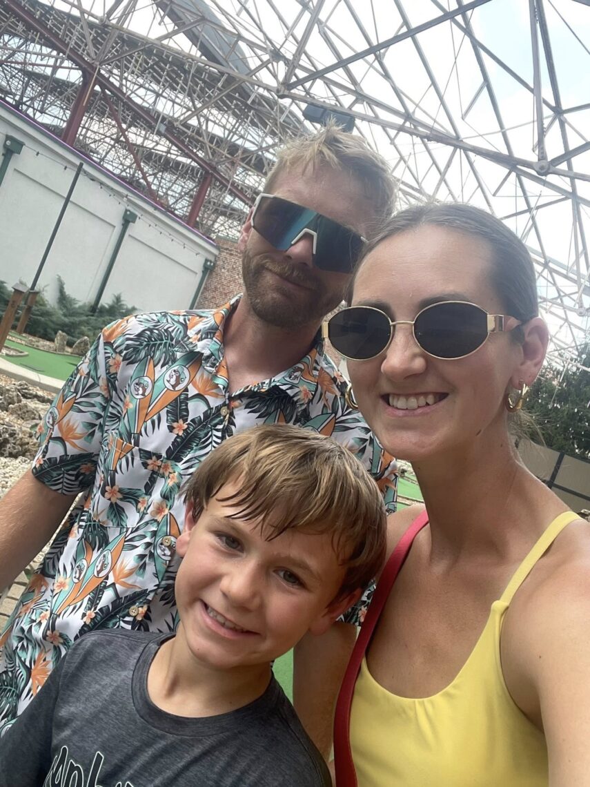 Mini golf at the St. Louis Union Station