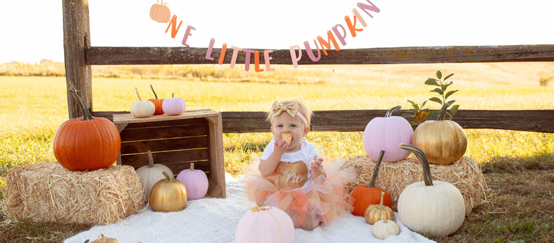 Millie’s First Birthday Cake Smash Photoshoot