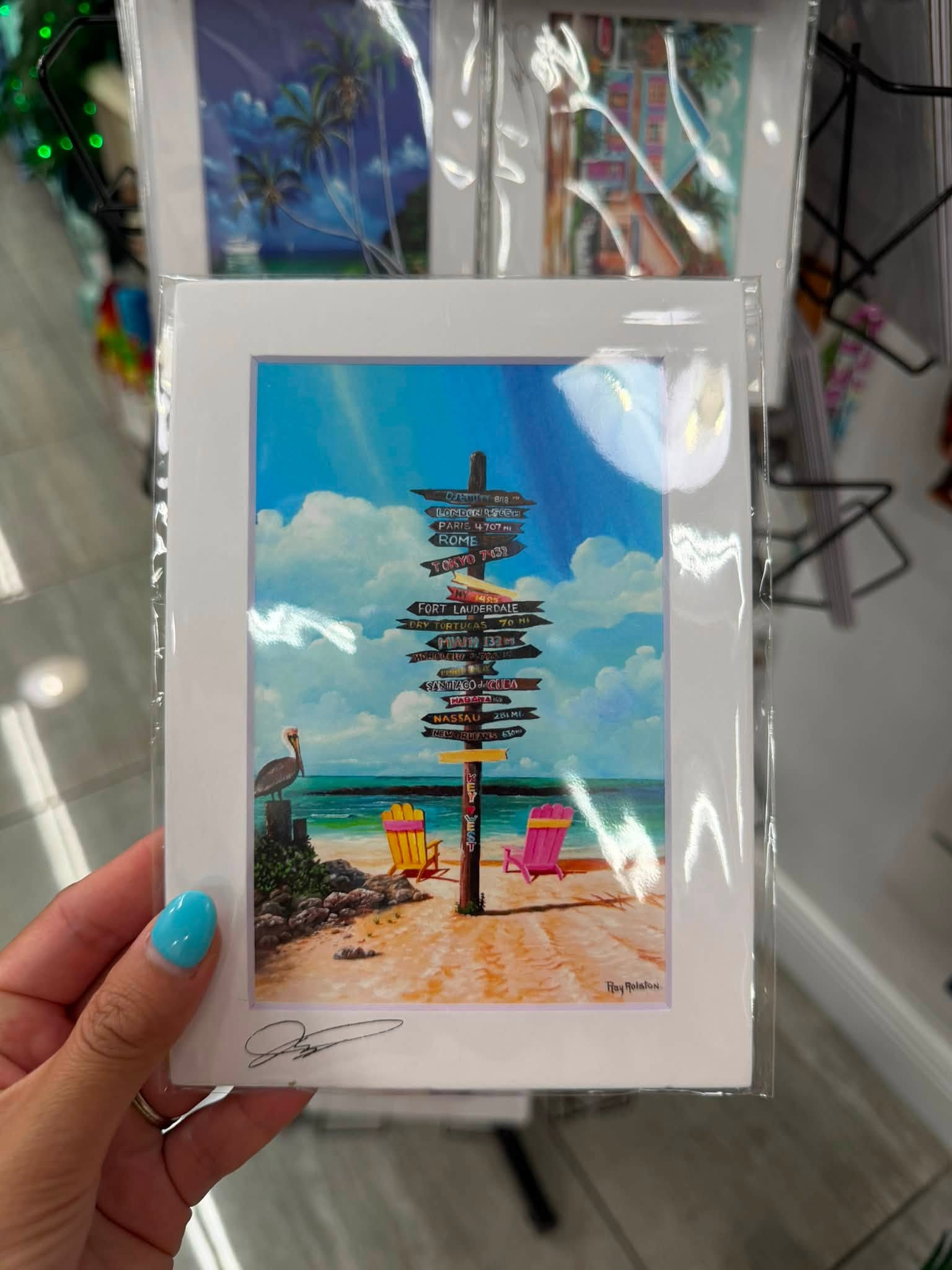 Key West post card