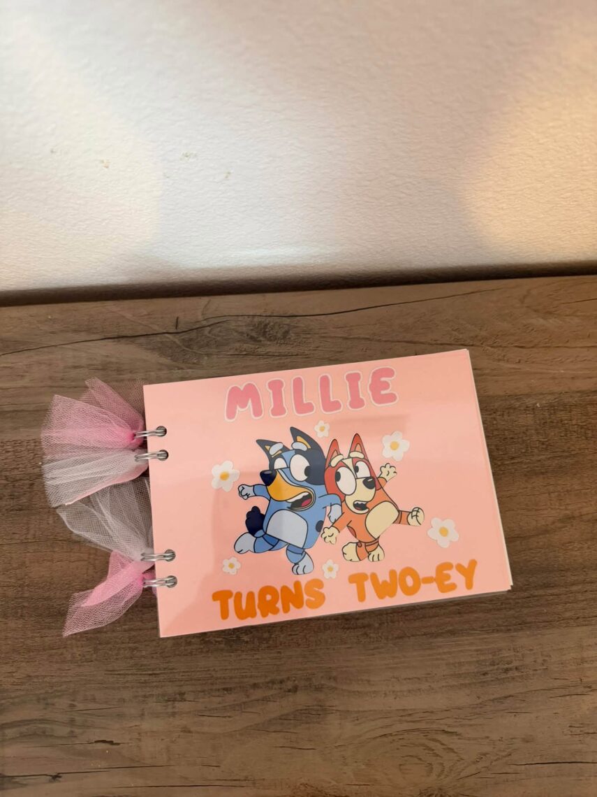 Bluey guest book